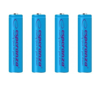 Аккумулятор Esperanza AAA 1000mAh Ni-MH * 4 blue (EZA102B)