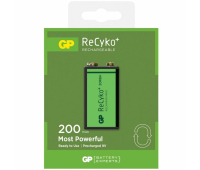 Аккумулятор Gp Крона ReCyko+ 200mAh (20R8HN-GB1 / 20R8HBE-U1 / 4891199074509)