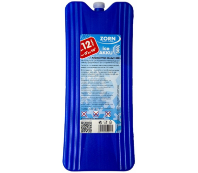 Аккумулятор холода Zorn IceAkku 1x300g blue (4251702500145)