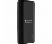 Батарея универсальная Canyon PB-103 10000mAh, Input 5V/2A, Output 5V/2.1A, Black (CNE-CPB010B)