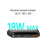Батарея универсальная ColorWay 10 000 mAh Soft touch (USB QC3.0 + USB-C Power Delivery 18W) (CW-PB100LPE3BK-PD)