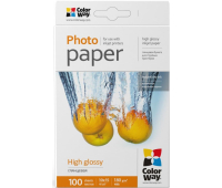 Бумага ColorWay 10x15 180г glossy, 100с (PG1801004R)