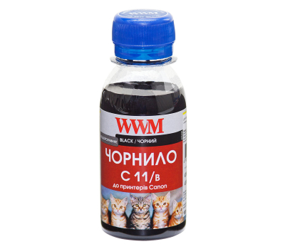 Чернила WWM Canon CLI-521B/CLI-426B 100г Black Water-soluble (C11/B-2)