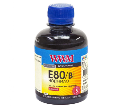 Чернила WWM EPSON L800 black (E80/B)