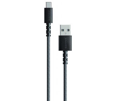 Дата кабель Anker USB 2.0 AM to Type-C 1.8m Powerline Select+ Black (A8023H11)