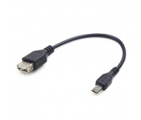 Дата кабель OTG USB 2.0 AF to Micro 5P 0.15m Cablexpert (A-OTG-AFBM-03)