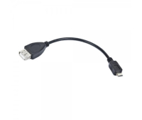 Дата кабель OTG USB 2.0 AF to Micro 5P 0.15m Maxxter (U-AFM-OTG)