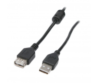 Дата кабель USB 2.0 AM/AF 1.0m Maxxter (UF-AMAF-1M)