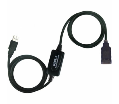 Дата кабель USB 2.0 AM/AF активний Viewcon (VV 043-20м.)