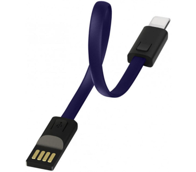 Дата кабель USB 2.0 AM to Lightning 0.22m blue ColorWay (CW-CBUL021-BL)