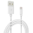 Дата кабель USB 2.0 AM to Lightning 1.0m Cu, 2.1А White Grand-X (PL01W)