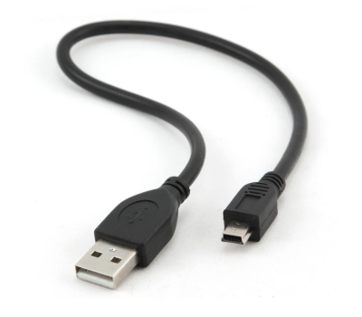 Дата кабель USB 2.0 AM to Mini 5P 0.3m Cablexpert (CCP-USB2-AM5P-1)