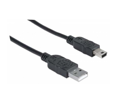 Дата кабель USB 2.0 AM to Mini 5P 1.8m Manhattan (333375)