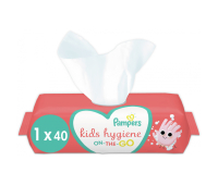 Детские влажные салфетки Pampers Kids Hygiene On-the-go 40 шт. (8006540222089)