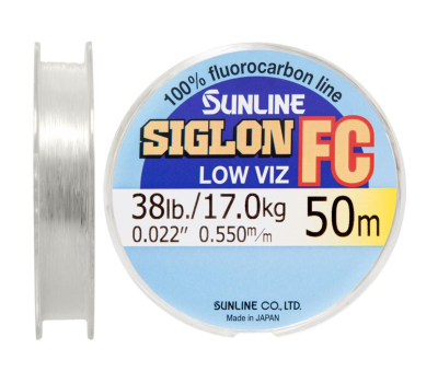 Флюорокарбон Sunline SIG-FC 50м 0.550мм 17кг поводковый (1658.01.48)