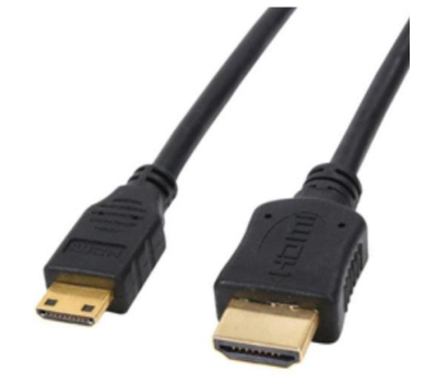 Кабель мультимедийный HDMI A to HDMI C (mini), 1.0m Atcom (6153)