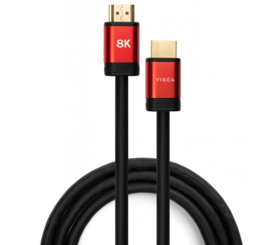 Кабель мультимедийный HDMI to HDMI 1.8m v2.1 8K Vinga (VCPHDMIMM211.8)