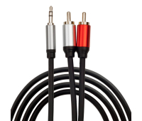 Кабель мультимедийный Jack 3.5mm M to 2xRCA 10.0m ProfCable (ProfCable1-1000)