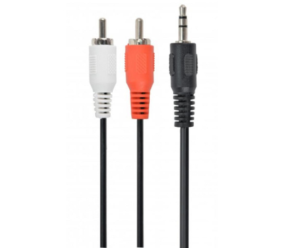 Кабель мультимедийный Jack 3.5mm папа/2RCA папа Cablexpert (CCA-458-5M)