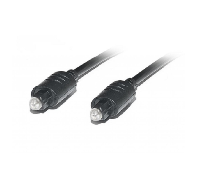 Кабель мультимедийный Optical Toslink M-M 1m black REAL-EL (EL123500036)