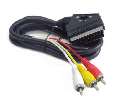 Кабель мультимедийный RCA - SCART, 1.8 m Cablexpert (CCV-519-001)