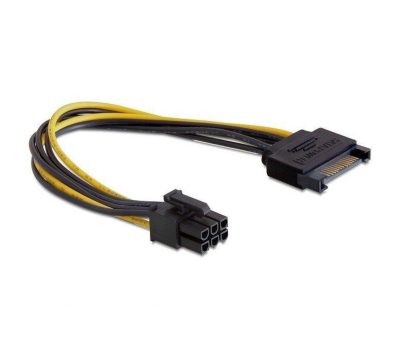 Кабель питания PCI express 6-pin power 0.2m Cablexpert (CC-PSU-SATA)