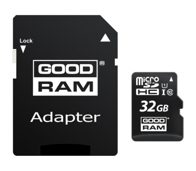 Карта памяти Goodram 32GB microSDHC Class 10 (M1AA-0320R12)