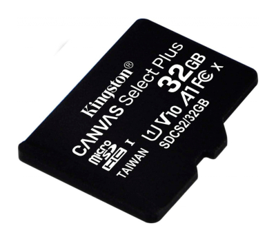 Карта памяти Kingston 32GB microSDHC class 10 UHS-I A1 (R-100MB/s) Canvas (SDCS2/32GBSP)