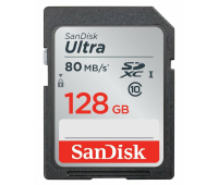 Карта памяти SanDisk 128GB SDXC class 10 UHS-I Ultra (SDSDUN4-128G-GN6IN)