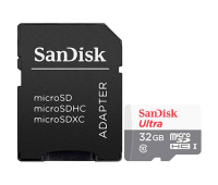 Карта памяти SanDisk 32GB microSD class 10 Ultra Light (SDSQUNR-032G-GN3MA)