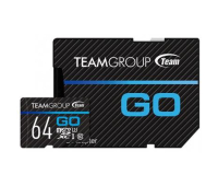 Карта памяти Team 64GB microSD Class 10 UHS-I/U3 Go (TGUSDX64GU303)