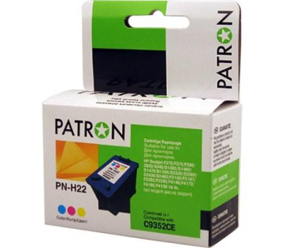 Картридж Patron для HP PN-H22 COLOUR (C9352CE) (CI-HP-C9352CE-C-PN)