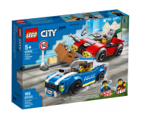 Конструктор LEGO City Police Арест на шоссе 185 деталей (60242)