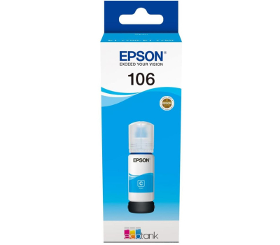 Контейнер с чернилами Epson 106 cyan (C13T00R240)