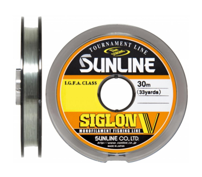 Леска Sunline Siglon V 30м #0.4/0.104мм 1кг (1658.04.87)
