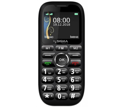 Мобильный телефон Sigma Comfort 50 Grand Black (4827798337813)