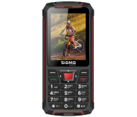 Мобильный телефон Sigma X-treme PR68 Black Red (4827798122129)