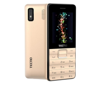 Мобильный телефон Tecno T372 TripleSIM Champagne Gold (4895180746840)