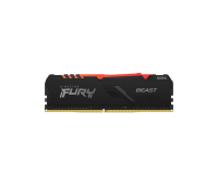Модуль памяти для компьютера DDR4 16GB 2666 MHz FURY Beast RGB Kingston Fury (ex.HyperX) (KF426C16BBA/16)