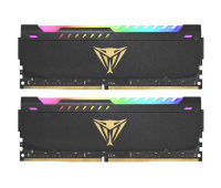 Модуль памяти для компьютера DDR4 16GB (2x8GB) 3600 MHz Viper Steel RGB Black Patriot (PVSR416G360C0K)