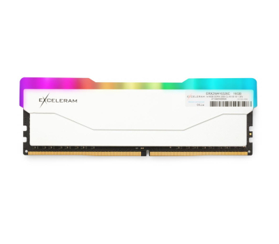 Модуль памяти для компьютера DDR4 16GB 3200 MHz RGB X2 Series White eXceleram (ERX2W416326C)