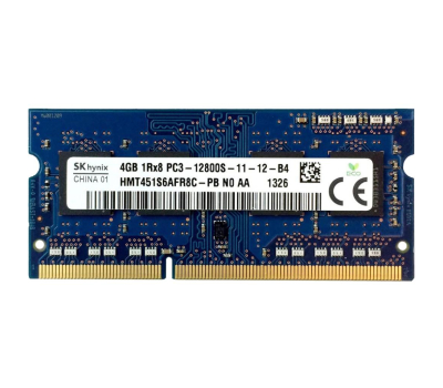 Модуль памяти для ноутбука SoDIMM DDR3 4GB 1600 MHz Hynix (HMT451S6AFR8C-PB)
