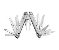 Мультитул Leatherman Free P4, синтетический чехол, картонна коробка (832642)