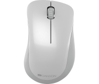 Мышка Canyon MW-11 Wireless Pixart White Grey (CNE-CMSW11PW)