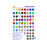 Набор для творчества Hama цветных бусин 10000 шт, 50 цв. термомозаика (202-68)