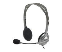 Наушники Logitech H110 Stereo Headset with 2*3pin jacks (981-000271)