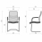 Офисное кресло Аклас Бруно mesh СН CF Черное (20988)