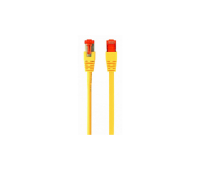 Патч-корд 3м S/FTP Cat 6A CU LSZH yellow Cablexpert (PP6A-LSZHCU-Y-3M)