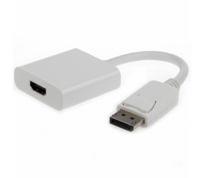 Переходник DisplayPort to HDMI Cablexpert (A-DPM-HDMIF-002-W)