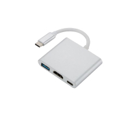 Переходник Dynamode Dynamode USB3.1 Type-C to 1хHDMI, 1хUSB 3.0, 1хUSB Type-C Fe (Multiport USB 3.1 Type-C to HDMI)